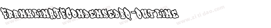 FranklinATFCondensedBQ-Outline字体转换