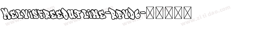 MelvisfreeOutline-RpvD6字体转换
