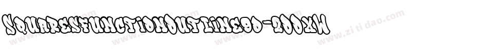SquaresfunctionOutline90-2OOxW字体转换 SquaresfunctionOutline90-2OOxW字体转换