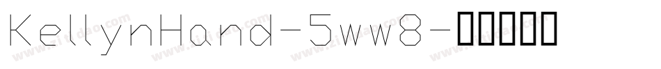 KellynHand-5ww8字体转换