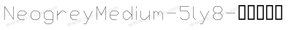 NeogreyMedium-5ly8字体转换
