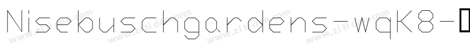 Nisebuschgardens-wqK8字体转换