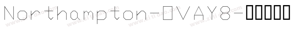 Northampton-OVAY8字体转换