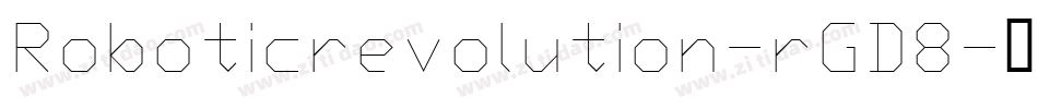Roboticrevolution-rGD8字体转换
