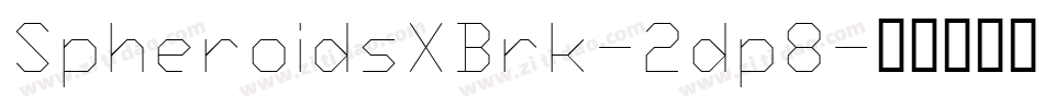 SpheroidsXBrk-2dp8字体转换