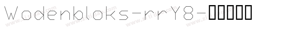 Wodenbloks-rrY8字体转换