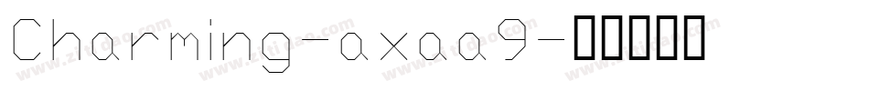 Charming-axaa9字体转换