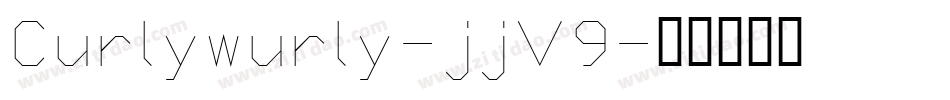 Curlywurly-jjV9字体转换