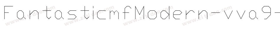 FantasticmfModern-vva9字体转换