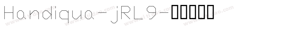 Handiqua-jRL9字体转换