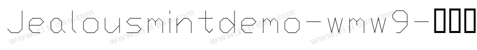 Jealousmintdemo-wmw9字体转换