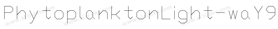 PhytoplanktonLight-waY9字体转换