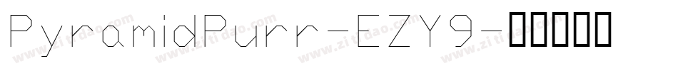 PyramidPurr-EZY9字体转换