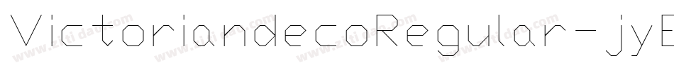 VictoriandecoRegular-jyE9字体转换