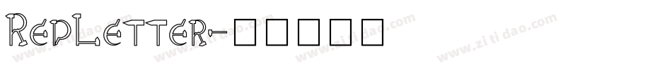 RedLetter字体转换
