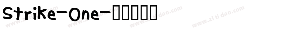 Strike-One字体转换