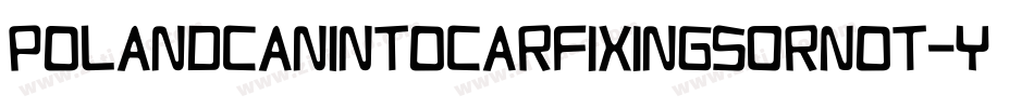 PolandCanIntoCarFixingsOrNot-YWYj字体转换