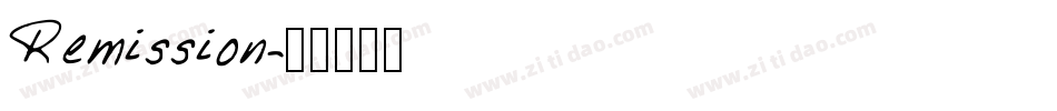 Remission字体转换