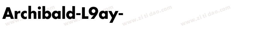 Archibald-L9ay字体转换