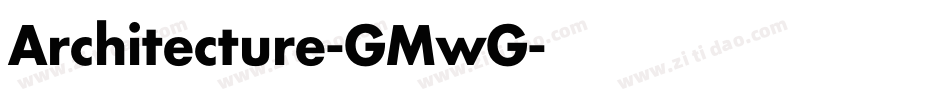 Architecture-GMwG字体转换