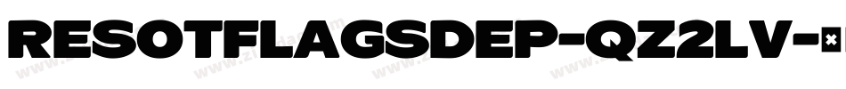 Resotflagsdep-qZ2lV字体转换