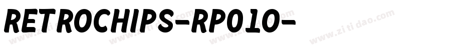 Retrochips-Rp01o字体转换