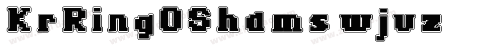 KrRingOShams-wjvz字体转换