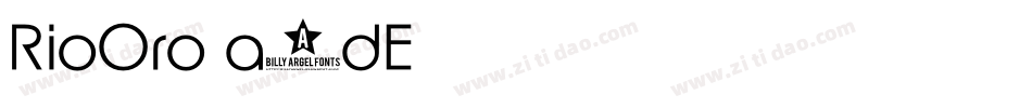 RioOro-a1dE字体转换