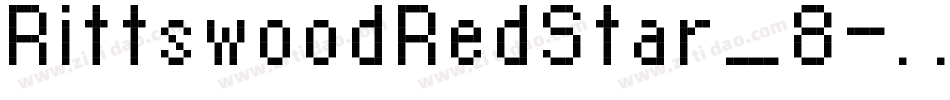 RittswoodRedStar_8字体转换