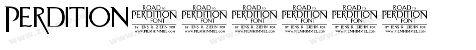 Perdition字体转换
