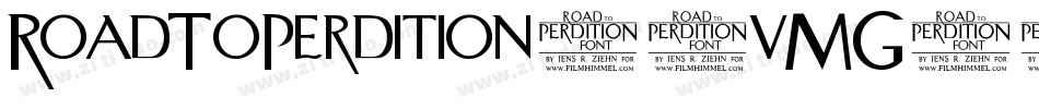 RoadToPerdition-0vMG字体转换