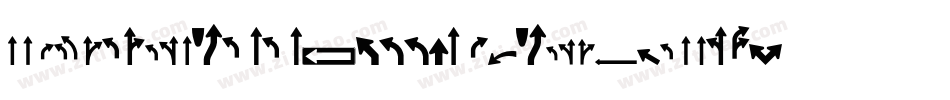 Roadgeek2005Engschri字体转换