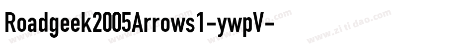 Roadgeek2005Arrows1-ywpV字体转换 Roadgeek2005Arrows1-ywpV字体转换