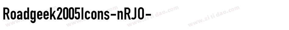 Roadgeek2005Icons-nRJO字体转换 Roadgeek2005Icons-nRJO字体转换