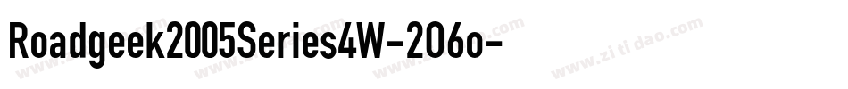 Roadgeek2005Series4W-2O6o字体转换 Roadgeek2005Series4W-2O6o字体转换