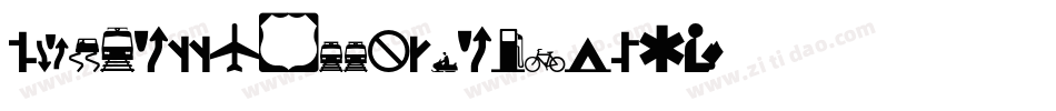 Roadgeek2005Engschri字体转换