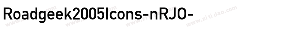 Roadgeek2005Icons-nRJO字体转换 Roadgeek2005Icons-nRJO字体转换