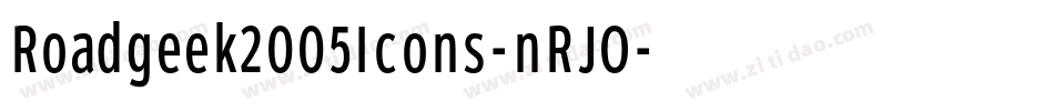 Roadgeek2005Icons-nRJO字体转换 Roadgeek2005Icons-nRJO字体转换