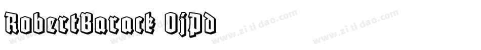 RobertBarack-OjPd字体转换