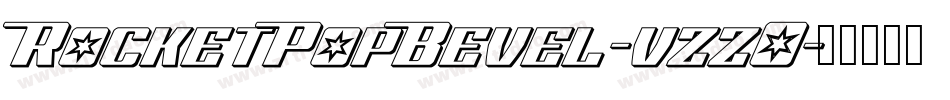 RocketPopBevel-vzzO字体转换