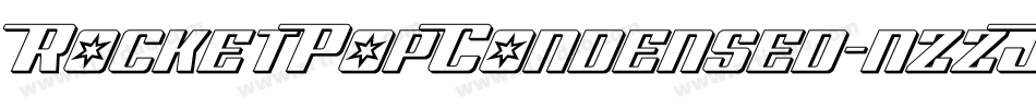 RocketPopCondensed-nzzJ字体转换
