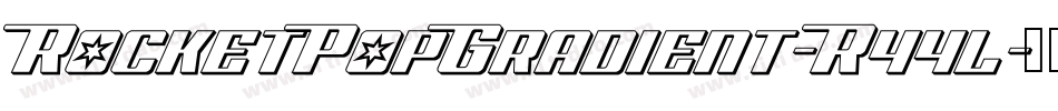 RocketPopGradient-R44l字体转换