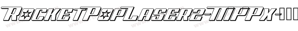 RocketPopLaser2-MPPx字体转换
