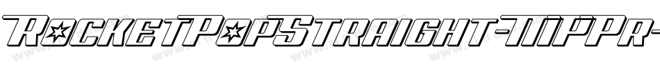 RocketPopStraight-MPPr字体转换