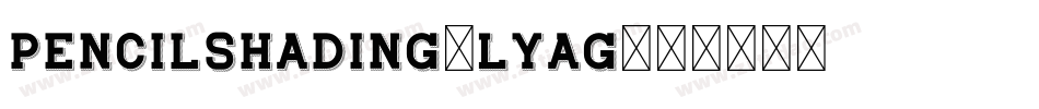 PencilShading-LyAG字体转换