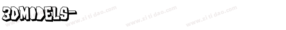 3DModels字体转换