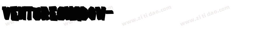 VentureShadow字体转换