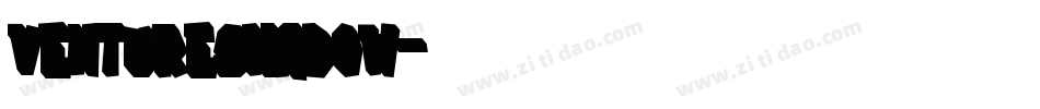 VentureShadow字体转换
