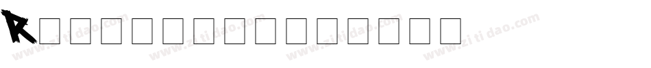 Rockmaker字体转换