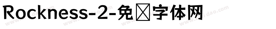 Rockness-2字体转换